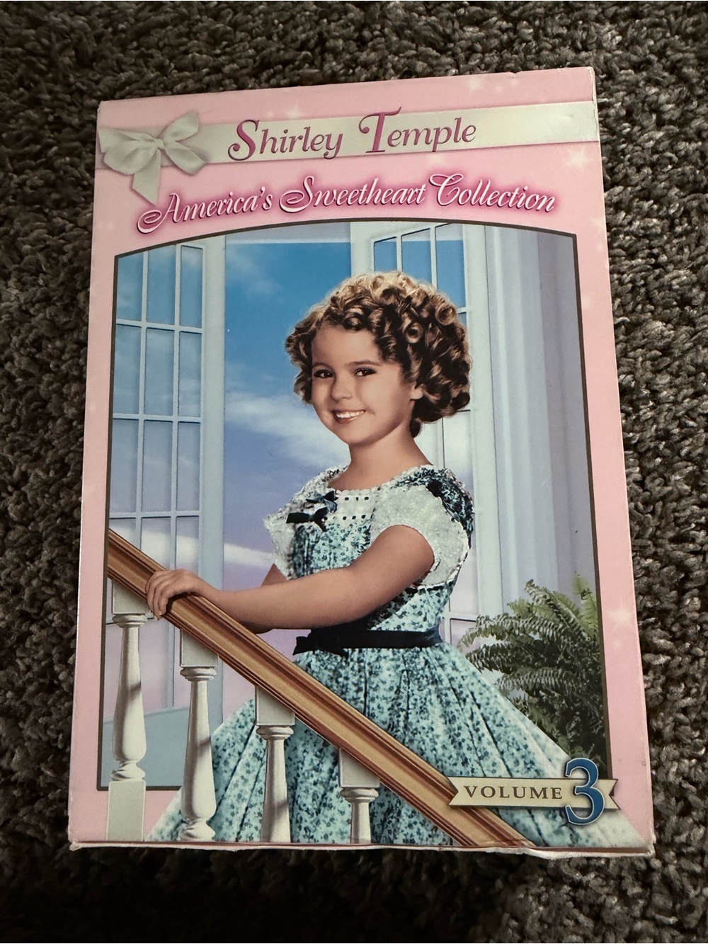 Shirley Temple America's Sweetheart DVD Collection Volume 3 - Pink Cover